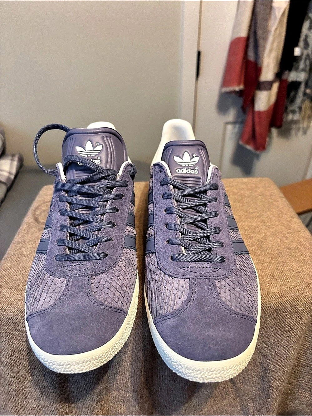 adidas Gazelle W Sneakers Purple & White US 8.5